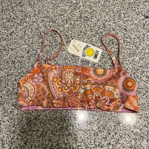 Billabong x Smiley Swim Top NWT